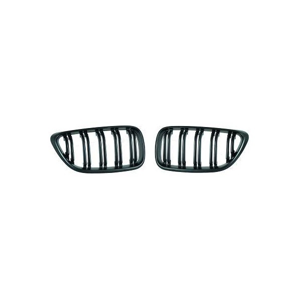 BMW 2 F22 / F23 grille grille - Black double lines