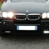 BMW X3 E83 03-06 Grille - Chrome