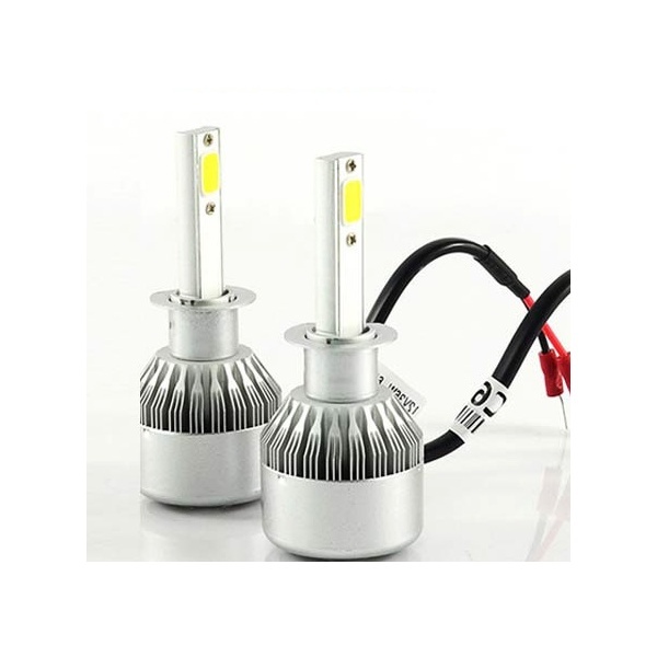 2 H1 HEADxtrem LED-lampen C6 8500lumens 120W - zuiver wit