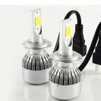 2 lampadine LED H7 HEADxtrem C6 7600lumens 72W - Pure White