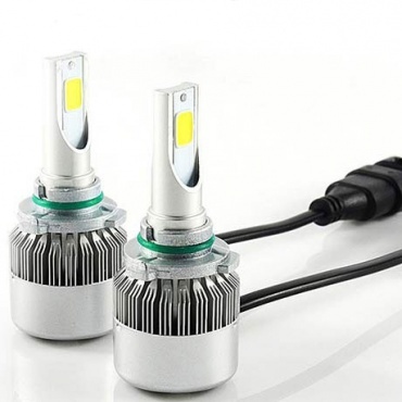 2 Ampoules LED HB4 9006 HEADxtrem C6 7600lumens 72W - Blanc Pur