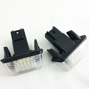Pack LED plaque immatriculation PEUGEOT 407 SW