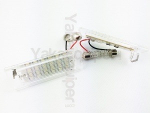 Pack LED plaque immatriculation BMW X5 E53, X3 E83