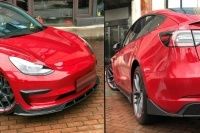 Glossy carbon look body kit - Tesla Model 3