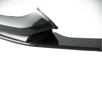 Spoiler de lâmina de pára-choque - BMW Série 1 F20 F21 lci 15-18 - visual mperf - carbono