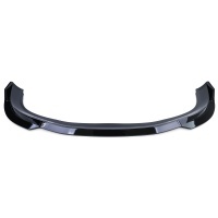 VW Polo 4 9N3 05-09 front blade spoiler - shiny black sport look