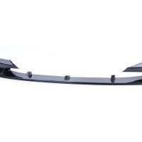 Spoiler de lâmina de pára-choques - BMW Serie 3 F30 F31 11-18 - visual mperf - preto carbono