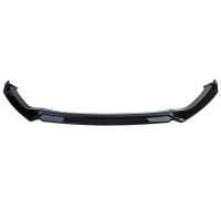 Bumperblad - Seat Leon cupra 3 5F 12-20 - glanzend zwart