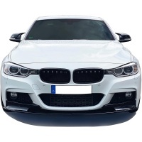 Spoiler per paraurti - BMW Serie 3 F30 F31 11-18 - look imperf - nero lucido