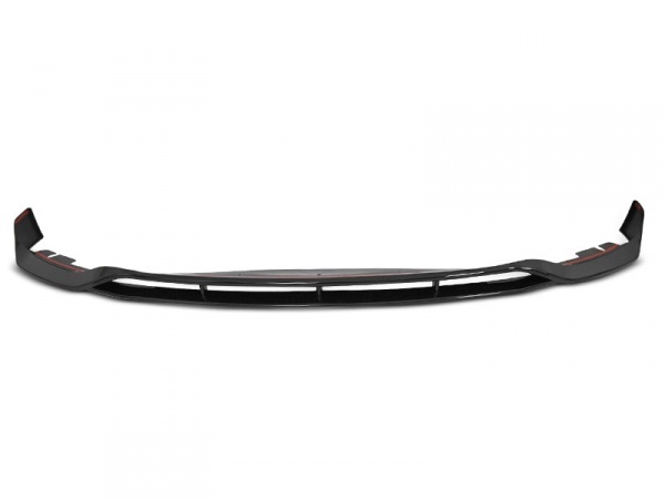 Bumperbladspoiler - BMW Serie 5 G30 G31 LCI 20+ - sportlook - glanzend zwart