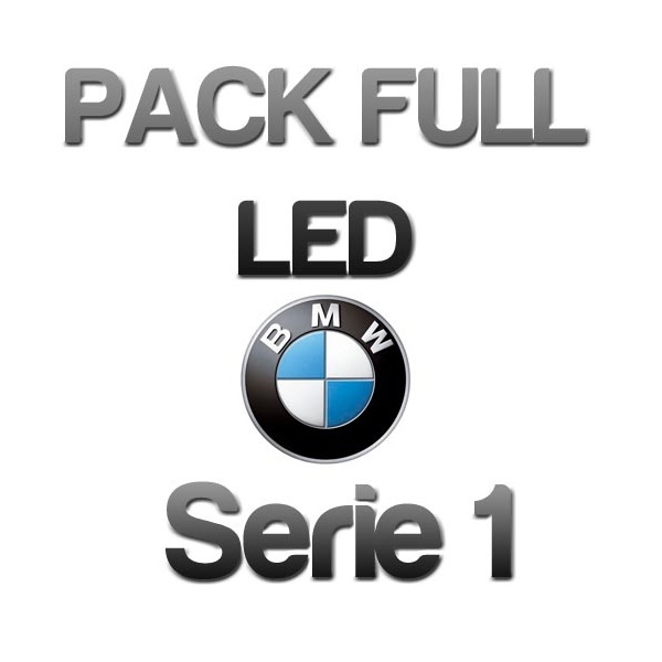 Pack 1 LED-Vollbeleuchtung BMW Serie 1 - Reinweiß