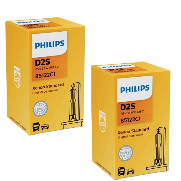 Pack 2 Xenon Vision Bulbos D2S 85122VIC1 Philips