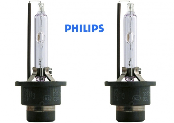 2 Pack Xenon Bulbs D2S 85122 Philips
