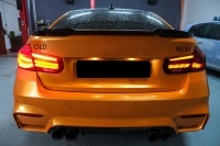 2 BMW Serie 3 F30 dynamische OLED-achterlichten look M4 - 11-19 - Rood