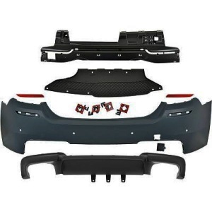 Paraurti posteriore BMW Serie 5 F10 10-17 MPerf look - PDC