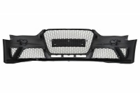 Front bumper AUDI A4 B8 phase 2 11-15 - Look RS4 - Black