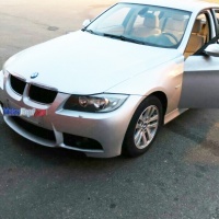 Bumper front BMW 3 E90 E91 05-08 look M3 - without AB