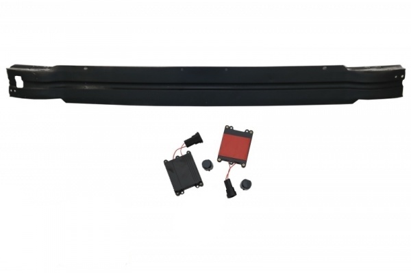 Front bumper AUDI A4 B8 phase 1 08-11 - Look RS4 - Black