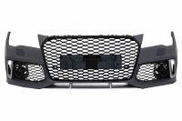 Voorbumper AUDI A7 4G 15-18 facelift - RS7-look - Zwart