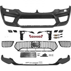 Front bumper BMW Serie 5 G30 G31 - 17+ look M5 with blade