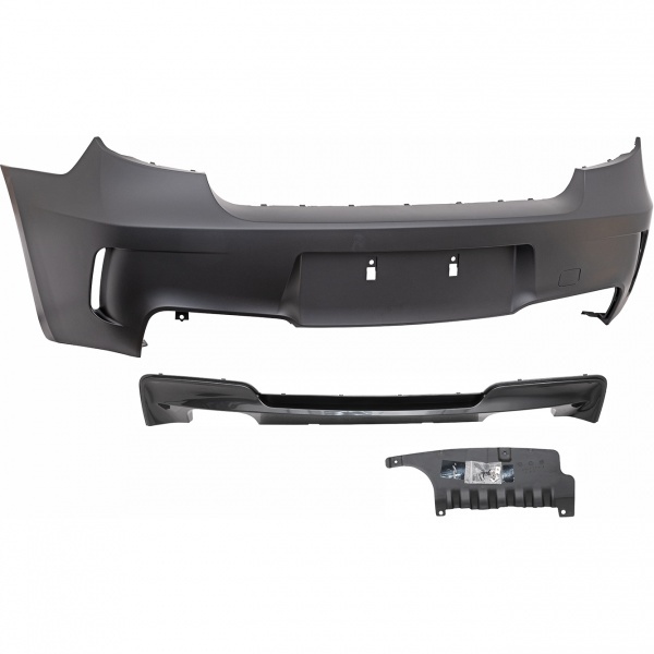 Rear bumper BMW Serie 1 E81 E87 04-11 look M1 without PDC