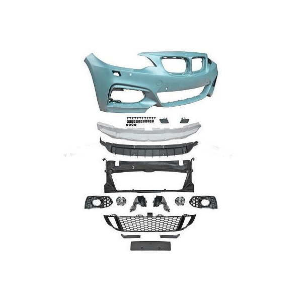 Front bumper BMW 2 22 2013-2017 - look M235 - PDC