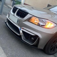 BMW 3 E90 E91 05-08 griglia griglia look M3 - Nero lucido