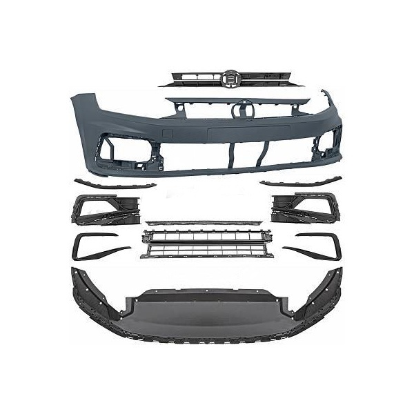 Front bumper VW Polo 6 AW 18-20 - look R