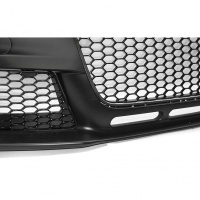 Front bumper AUDI A4 B8 11-15 facelift - Look RS4 - Black chrome - PDC