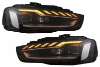 2 AUDI A4 B8 11-15 fullLED headlights - halogen matrix look - dynamic
