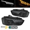 2 Phares xenon LED AUDI A4 B8 11-15 - look matrix - dynamiques