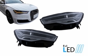 2 FullLED AUDI A6 4G C7 2011-2018 headlights - matrix look - dynamic