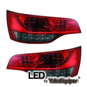 2 luces LED Audi Q7 05-09 - Rojo humo
