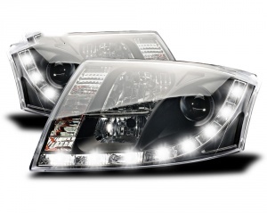 Audi TT LED Spotlights (8N) - Black
