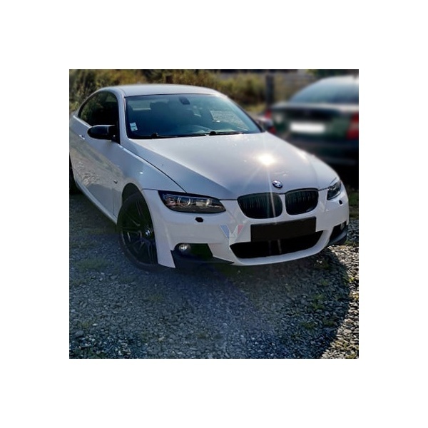 2 AFS BMW Serie 3 E92 E93 Coupe Angel Eyes LED U-LTI 05-10 xenon headlights - Black