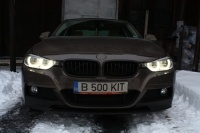 2 FullLED BMW Serie 3 F30 F31 11-15 Headlights - Angel Eyes