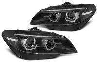 2 BMW Z4 (E89) Angel Eyes LED Faros de xenón dinámicos 3D - 09-13 - Negro
