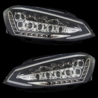 2 VW Golf 7 headlights - Full LED - Black