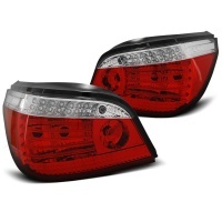 2 BMW Serie 5 E60 LED 03-07 rear lights - dynamic Red