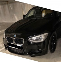 Bumper front BMW 1 F20 / 21 2011 look Mtech - PDC or without