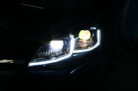 2 VW Golf 7 front headlights - R look - Black - Dynamic
