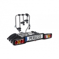 PERUZZO Siena 668/4 - Suporte inclinável para 4 bicicletas na barra de reboque