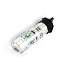 1 HPC 25W Lâmpada LED PW24W - Branco
