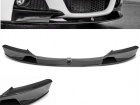 Spoiler de pare choc - BMW Serie 5 F10 F11 11-16 - look mperf - noir brillant