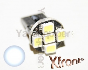 Ampoule T10 LED Xfront<sup>5</sup> SMD- W5W - Blanc Xenon