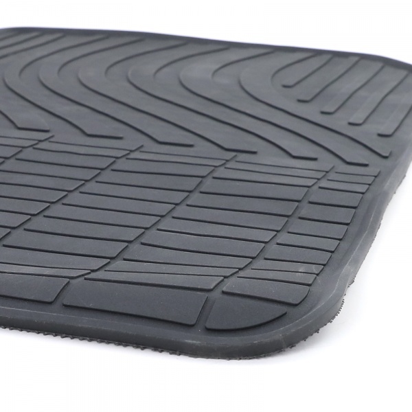 Set of 4 rubber floor mats for Peugeot 207 06-14