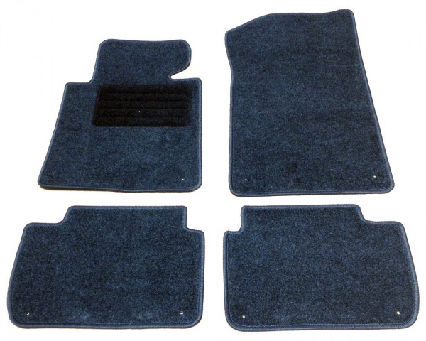 Batch of 4 floor mats for BMW series 5 E60 03-10