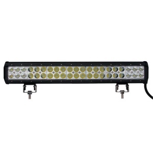 Luzes de trabalho LED 126W - 50cm - Fila dupla - ECE R10